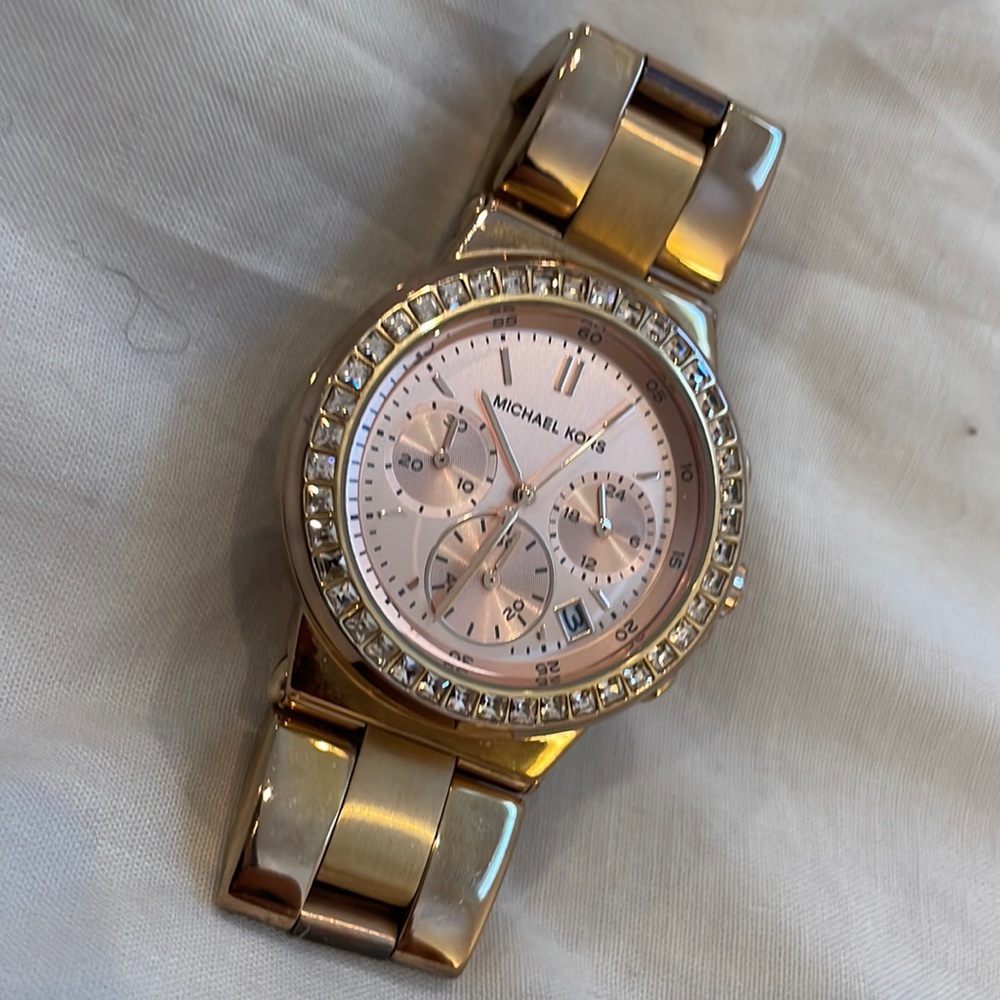 Michael Kors watch rose gold